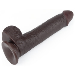 LoveToy SlidingSkin Gode Sliding Skin 17 x 4.2cm Marron